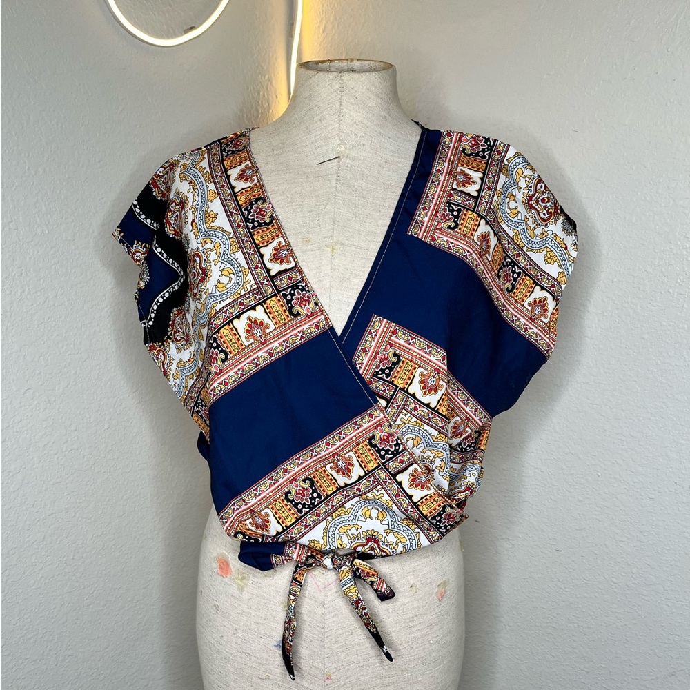 Shein Wrap Shirt - Size M